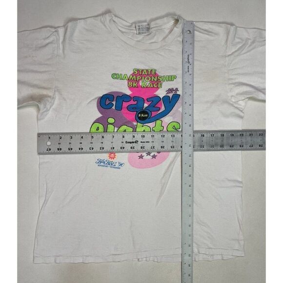 VINTAGE Crazy Eight Fun Fest Tennessee 1990 T-shirt Women Medium Single Stitch - Picture 11 of 11